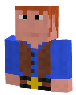 Black skin: bust render