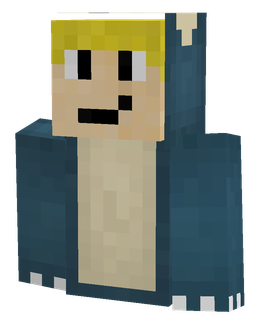 Blue skin: bust render
