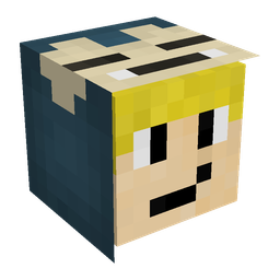 Blue skin: head render