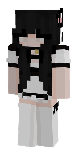 Black skin: body, front render
