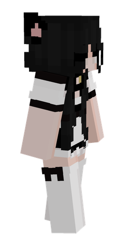 Black skin: body, right side render
