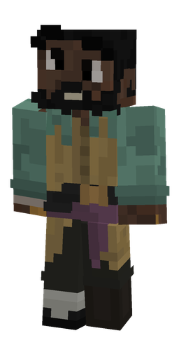 Black skin: body, front render