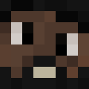 Black skin: face render