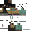 Black skin: raw texture render