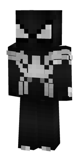 Black skin: body, front render