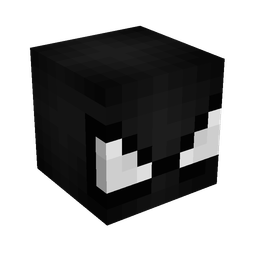 Black skin: head render