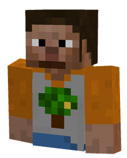 Blue skin: bust render
