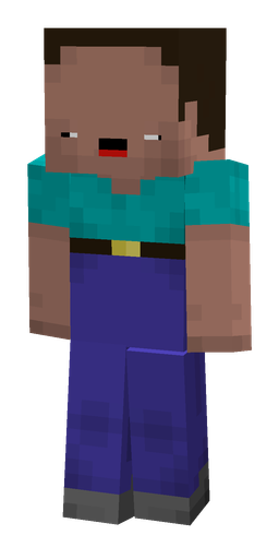 Black skin: body, front render