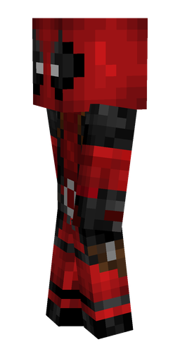 Black skin: body, left side render