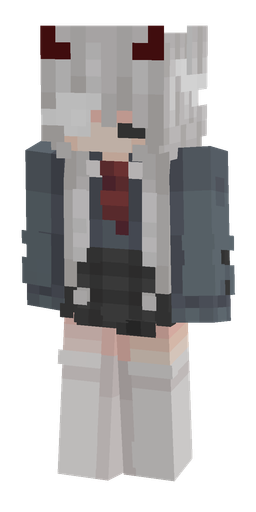 Gray skin: body, front render