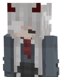 Gray skin: bust render