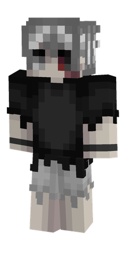 Black skin: body, front render