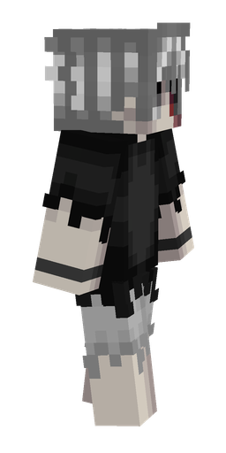 Black skin: body, right side render