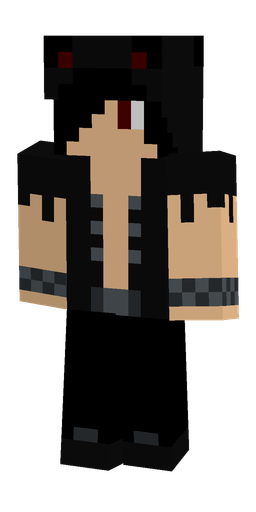 Black skin: body, front render