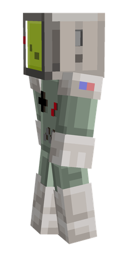 Classic skin: body, left side render