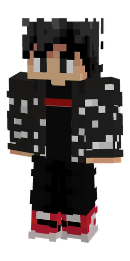 Black skin: body, front render