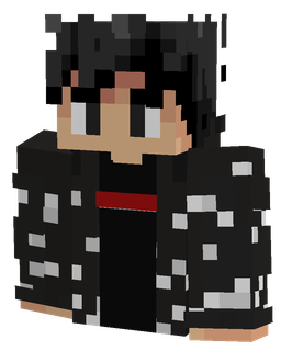 Black skin: bust render