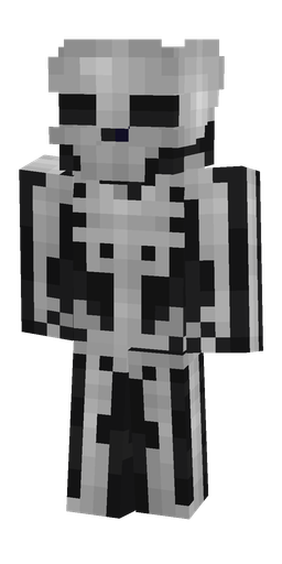 Black skin: body, front render