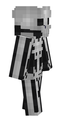 Black skin: body, right side render