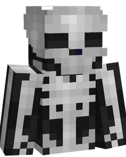 Black skin: bust render