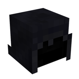 Black skin: head render