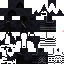 Black skin: raw texture render