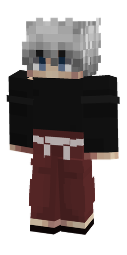Black skin: body, front render
