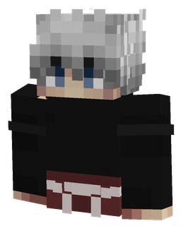 Black skin: bust render