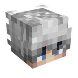 Black skin: head render