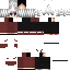 Black skin: raw texture render