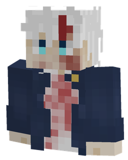 Blue skin: bust render