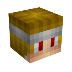 Black skin: head render