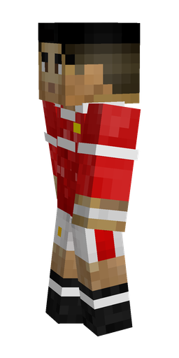 Black skin: body, left side render