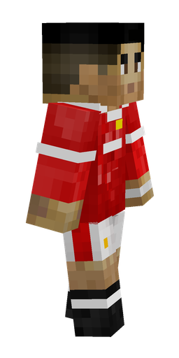 Black skin: body, right side render