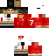 Black skin: raw texture render