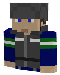 Black skin: bust render