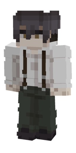 Black skin: body, front render