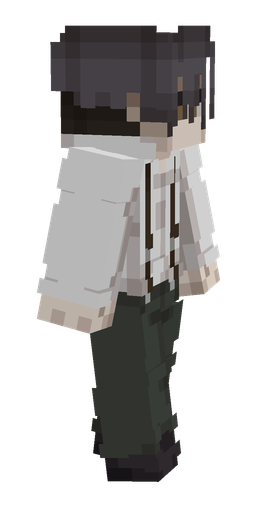 Black skin: body, right side render