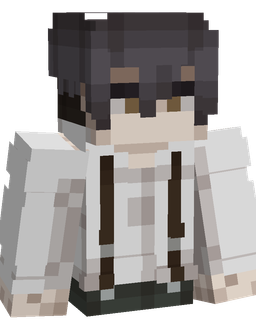 Black skin: bust render