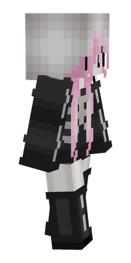 Black skin: body, right side render