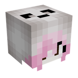 Black skin: head render