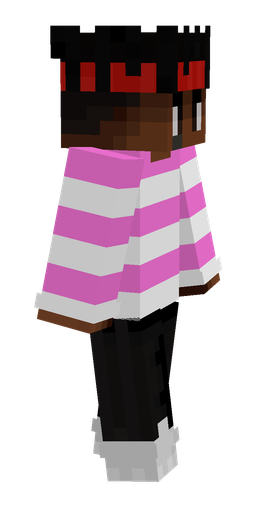 Black skin: body, right side render