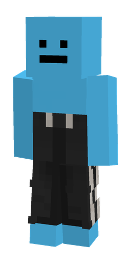 Black skin: body, front render