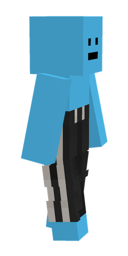 Black skin: body, right side render