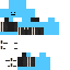 Black skin: raw texture render