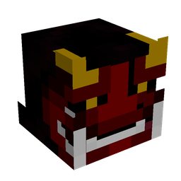 Black skin: head render