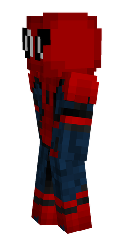 Black skin: body, left side render