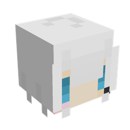 Black skin: head render