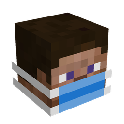 Blue skin: head render