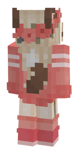 Orange skin: body, back render